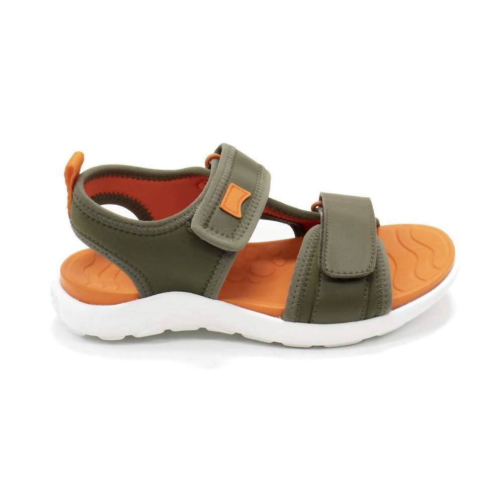 NEW CAMPER boy's wous sandals in military green